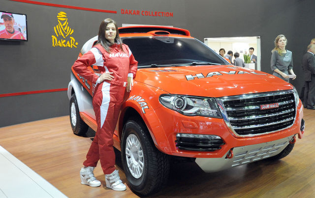 Moscow’s International Automobile Salon Had Lots of Eye-candy for the Men