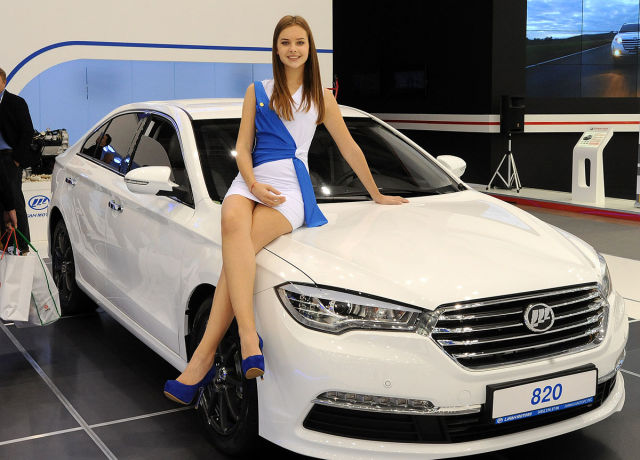 Moscow’s International Automobile Salon Had Lots of Eye-candy for the Men