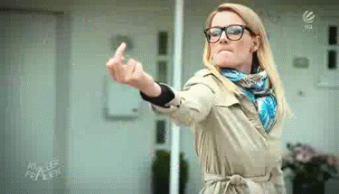 Hilarious Moments with Martina Hill in GIFs