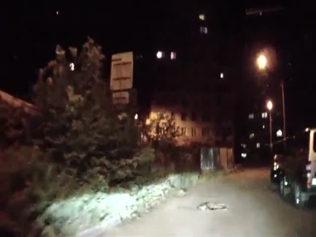 WTF Russian Dashcam Surprise (VIDEO)