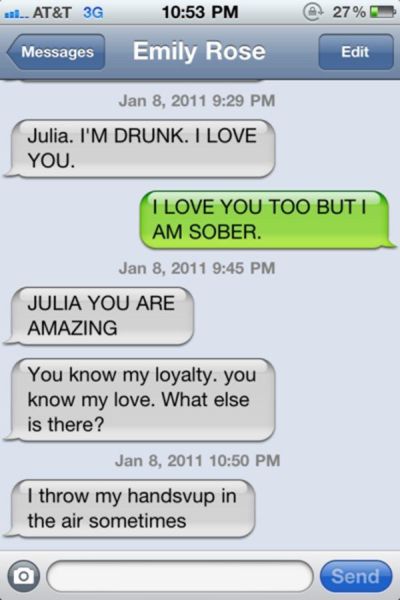 There Is Nothing Worse Than Drunk Texting