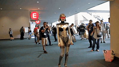 Sexy Cosplay Ladies Strut Their Stuff in GIFs