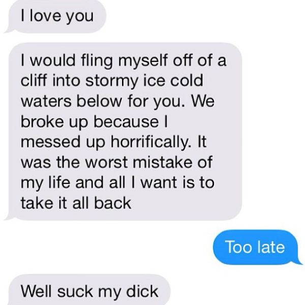 Texts from Exes That Are Just Sad and Funny