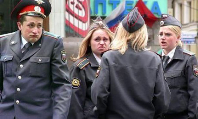 The Russian Police Force Are A Breed of Their Own