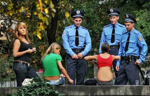 The Russian Police Force Are A Breed of Their Own