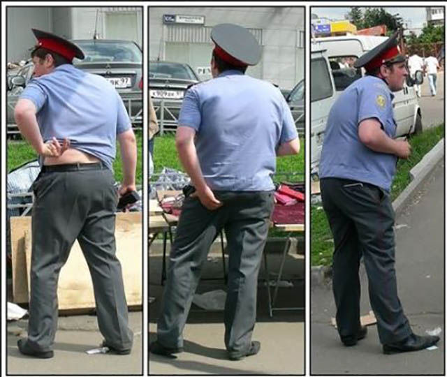 The Russian Police Force Are A Breed of Their Own