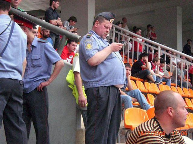 The Russian Police Force Are A Breed of Their Own