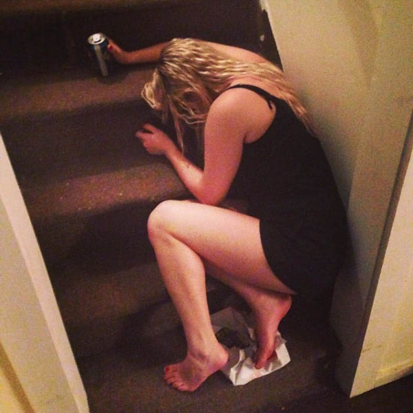 Party Girls Getting a Little Out of Hand