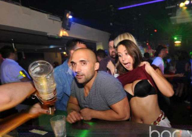 Party Girls Getting a Little Out of Hand