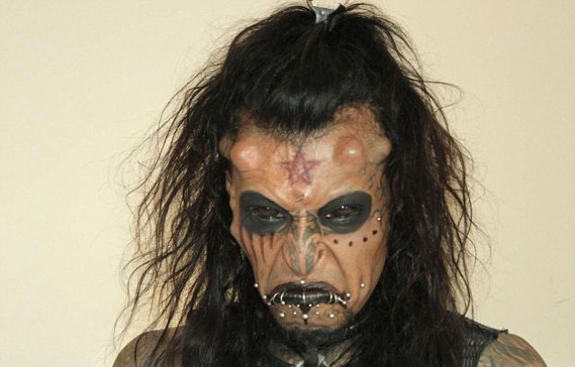 The Man with Truly Devilish Looks