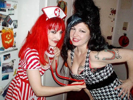 Some Beautiful Busty Halloween Costume Cleavage