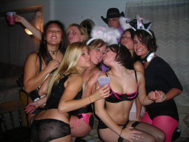 Some Beautiful Busty Halloween Costume Cleavage