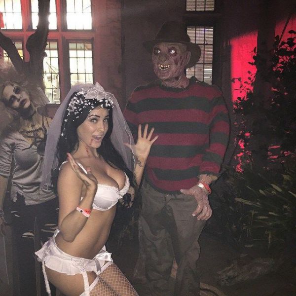 Playboy’s Halloween Party Pics