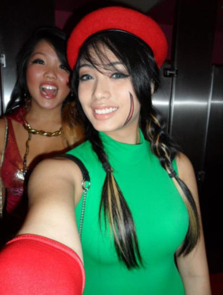 Cute Girls Look Smoking Hot in Halloween Costumes