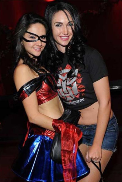 Cute Girls Look Smoking Hot in Halloween Costumes