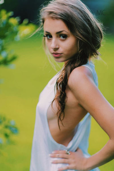 Sexy Ladies Looking Smoking Hot Outdoors