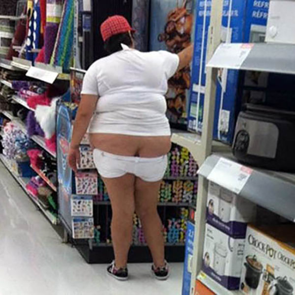 The Buttcracks of Walmart