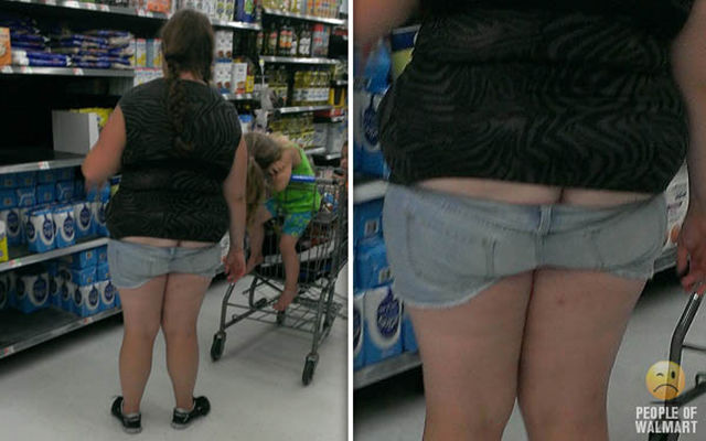 The Buttcracks of Walmart