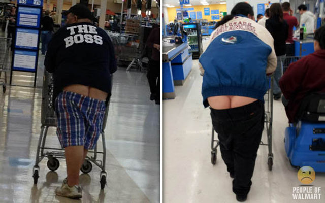 The Buttcracks of Walmart