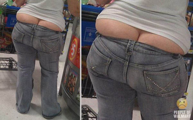 The Buttcracks of Walmart
