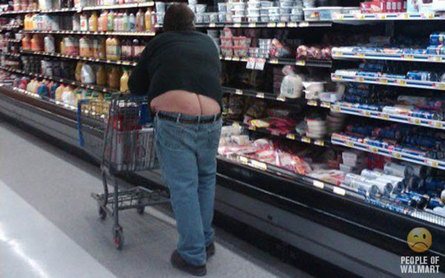The Buttcracks of Walmart