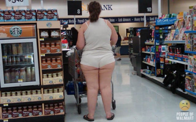The Buttcracks of Walmart