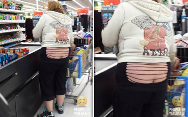 The Buttcracks of Walmart