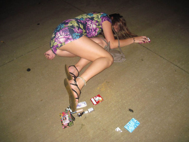 Party Girls Getting a Little Out of Hand