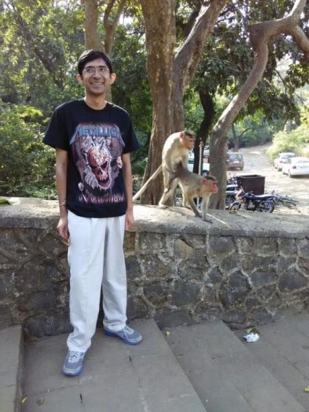 Monkeys Make One Guy’s Photo Truly Memorable