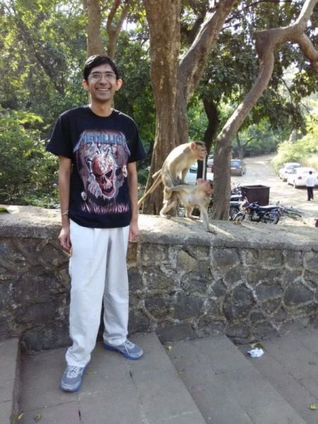 Monkeys Make One Guy’s Photo Truly Memorable