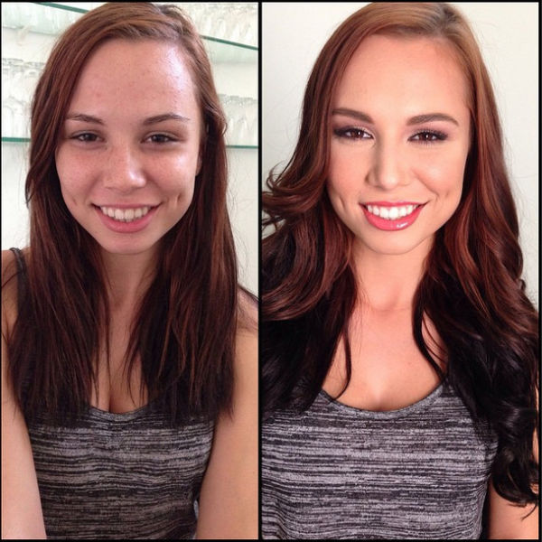 Makeup Makeovers of Popular Porn Stars