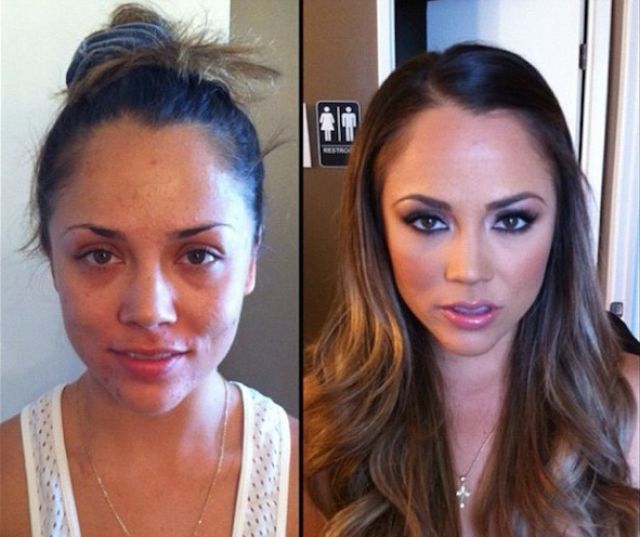 Makeup Makeovers of Popular Porn Stars