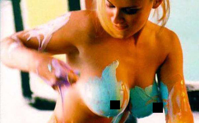 Making Art With Her Double D’s