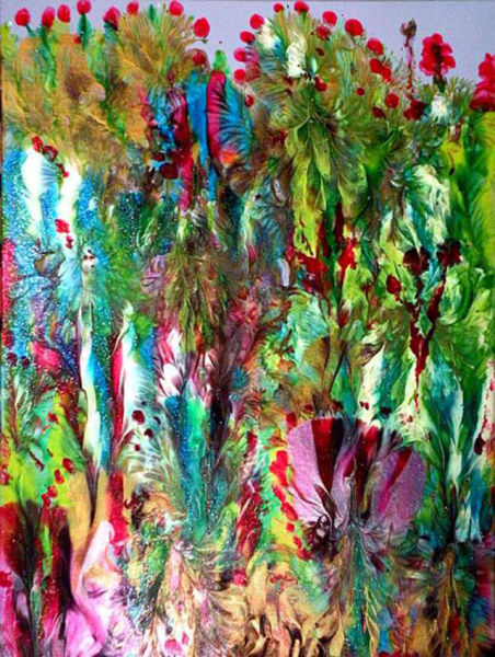 Making Art With Her Double D’s