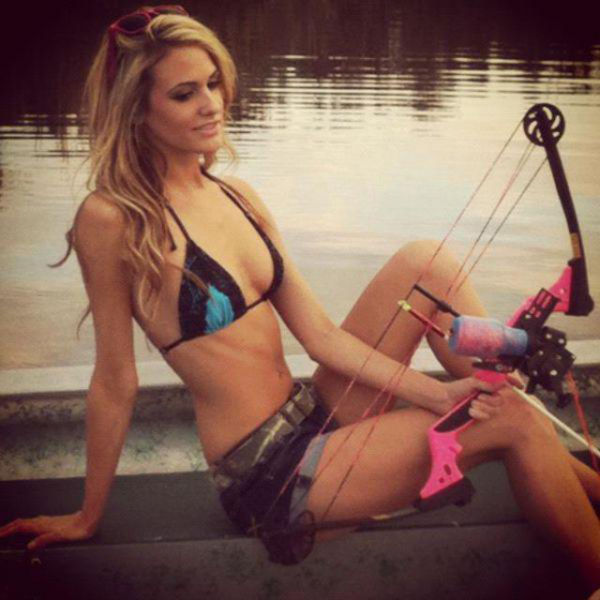 Sexy Archery Girls Shooting Away