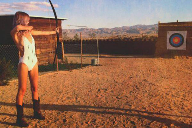 Sexy Archery Girls Shooting Away