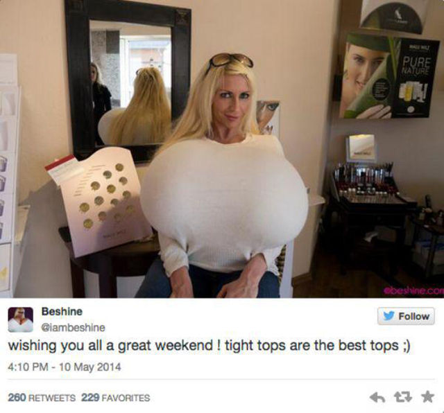 A Woman who Takes Ridiculous to the Next Level