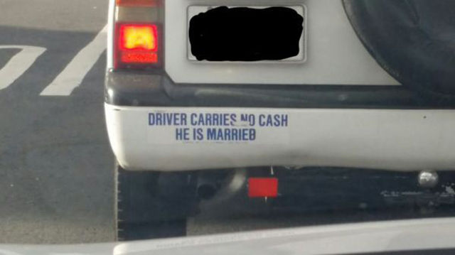 Hilarious Bumper Stickers