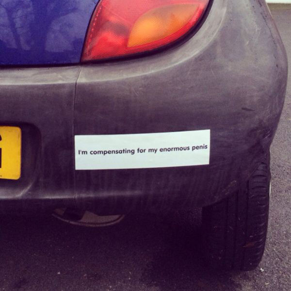 Hilarious Bumper Stickers