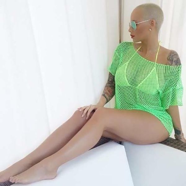 Amber Rose Sizzles in Sexy Shots
