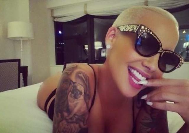Amber Rose Sizzles in Sexy Shots