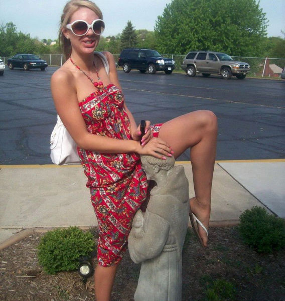 Some People Can Turn Statues and Sculptures into Something Vulgar