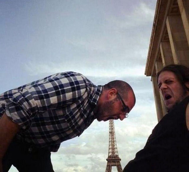 Some People Can Turn Statues and Sculptures into Something Vulgar