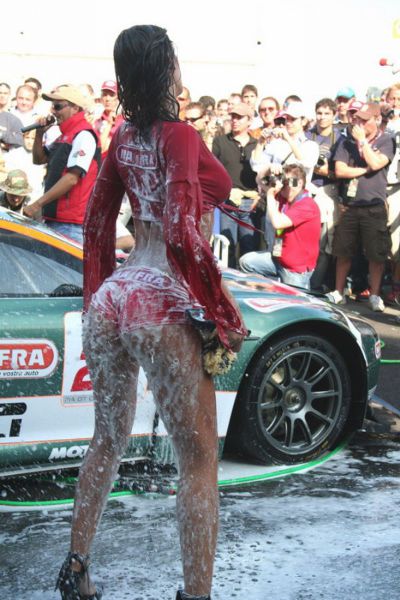 Soapy Car Wash Girls Simply Ooze Sexiness