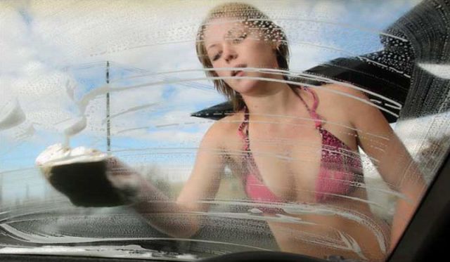 Soapy Car Wash Girls Simply Ooze Sexiness