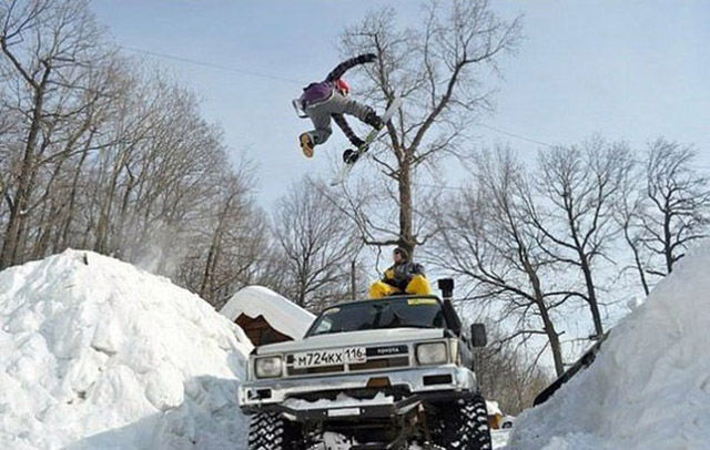 Russians Have Winter Totally Nailed