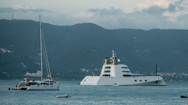A Russian Billionaire’s Astounding Luxury Yacht