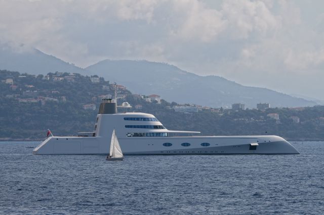 A Russian Billionaire’s Astounding Luxury Yacht