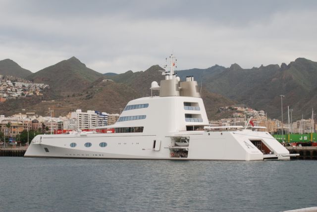 A Russian Billionaire’s Astounding Luxury Yacht