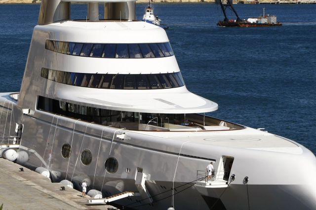 A Russian Billionaire’s Astounding Luxury Yacht